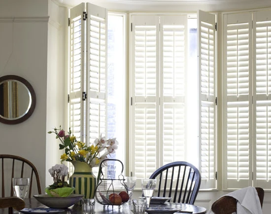 PVC internal window shutters