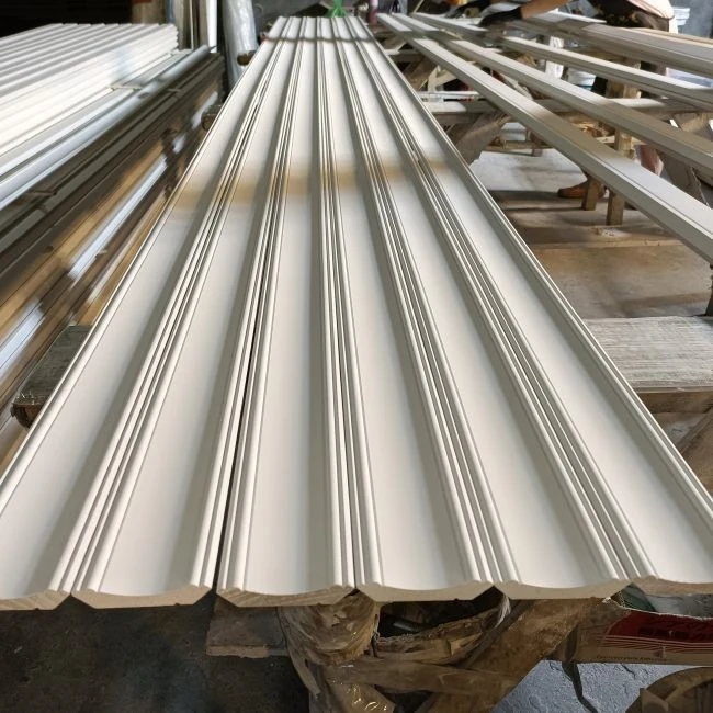Top Rate White Primed Wooden Crown Mouldings For Ceiling