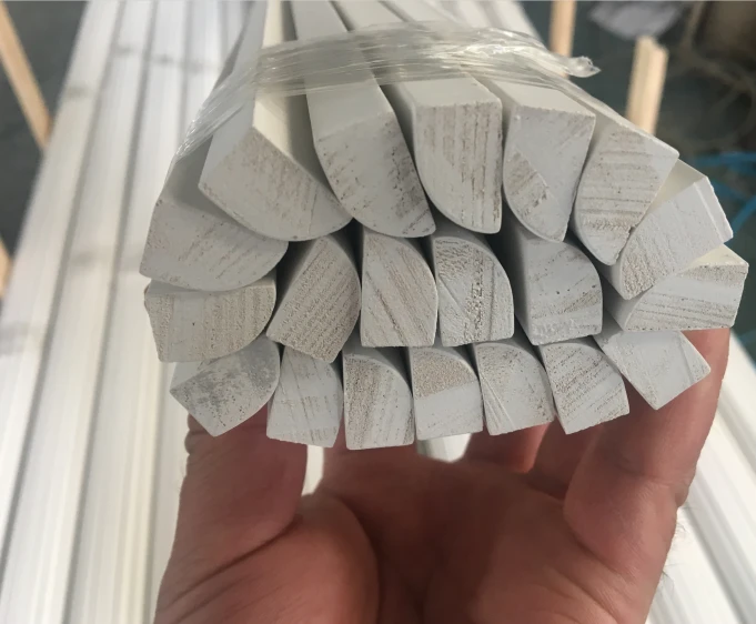 White Primed Shoe Molding