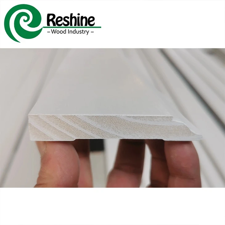 Αφορολόγητο Βιετνάμ από μασίφ ξύλο Baseboard WM620